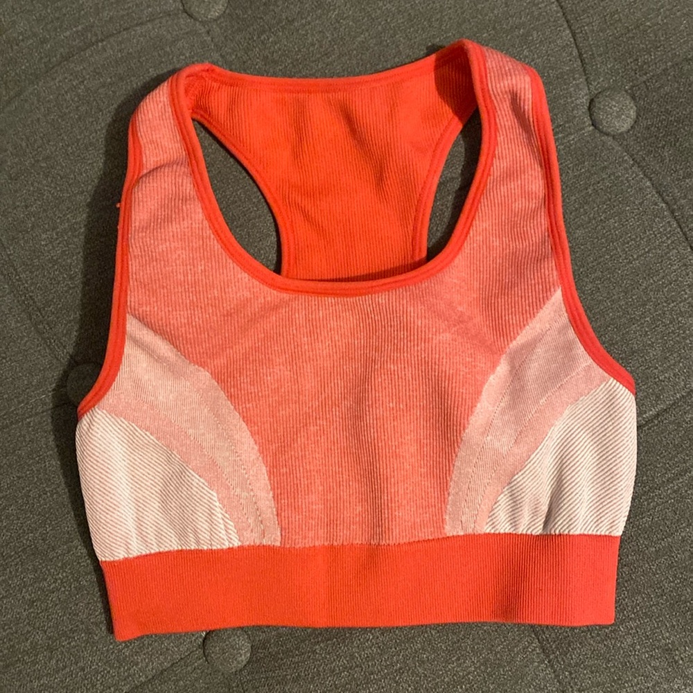 Pink Sports Bra